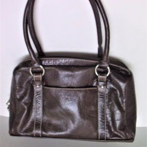 VTG Biani Bernini Brown Leather handbag Med size